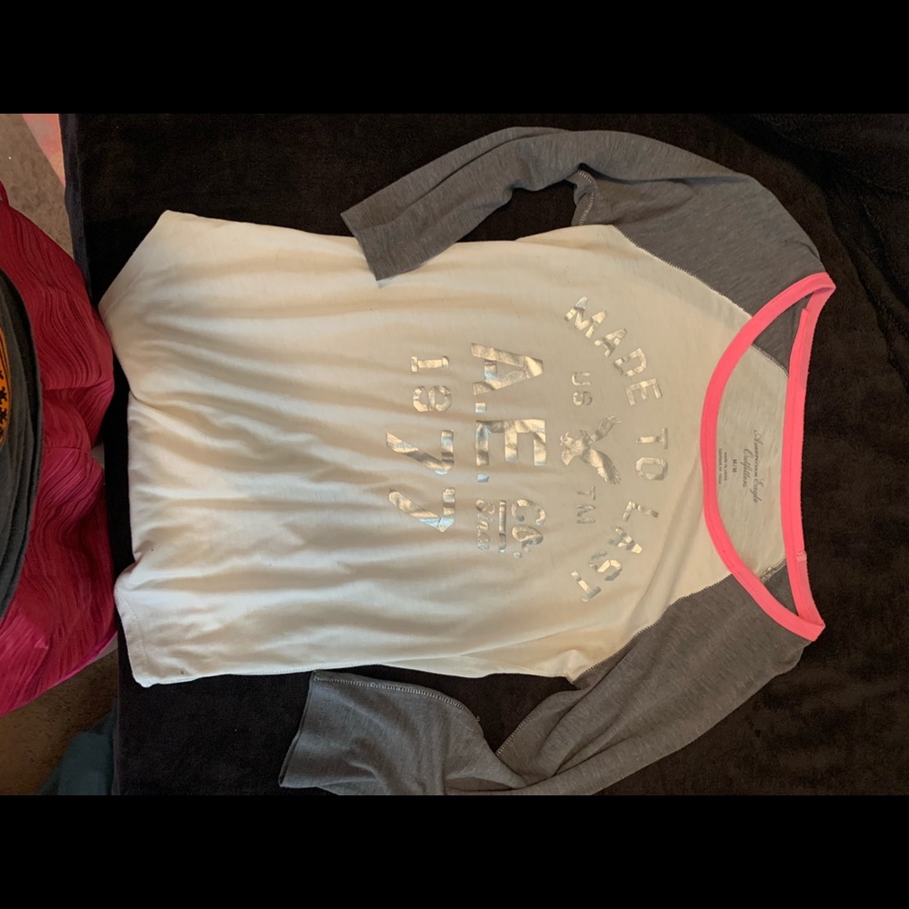 American Eagle 3/4 Sleeve Shirt